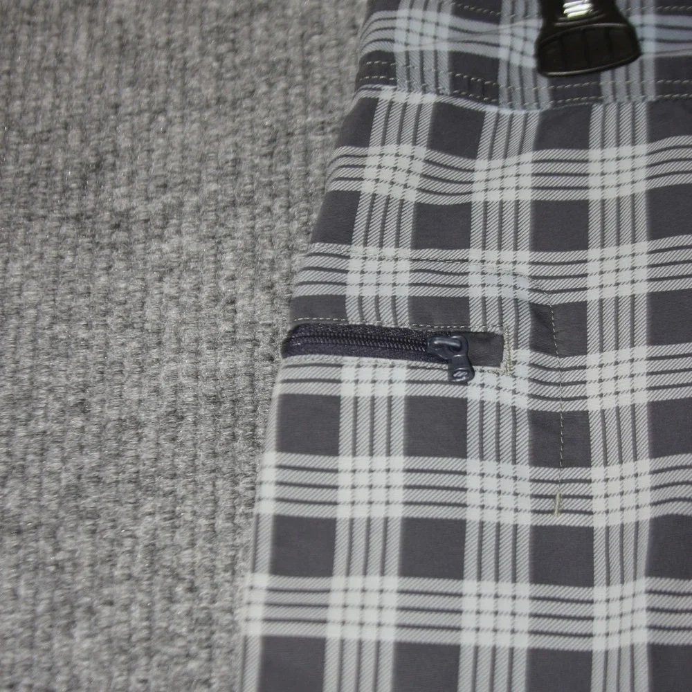 Patagonia Board Shorts Mens‎ 36 Gray Plaid Swim Trunks Hiking Gorpcore